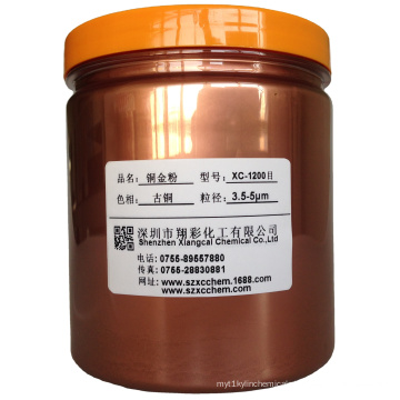 Free Sample Wholesale Price Golden Powder Ultrafine Copper Powder 99.999